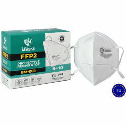 Respirátor FFP2 NR bez ventilu - 10 ks